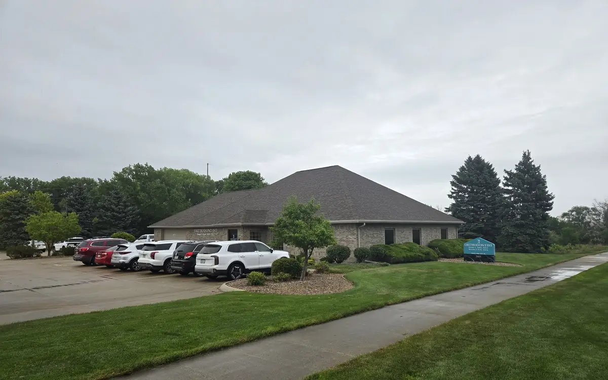 The Siouxland Orthodontics Indian Hills office on Outer Drive North in Sioux City, Iowa